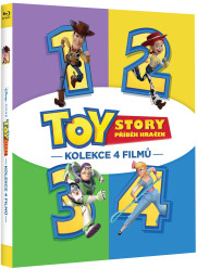 Toy Story: Příběh hraček 1-4 kolekce - Blu-ray 4BD