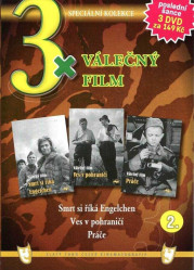 3x Válečný film 2: Smrt si říká Engelchen + Ves v pohraničí + Práče DVD pošetka