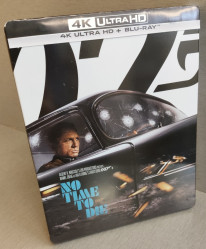 Není čas zemřít - 4K Ultra HD + Blu-ray Steelbook (bez CZ) OUTLET
