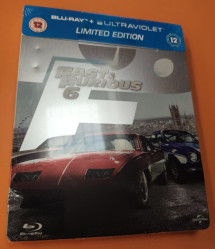 Rychle a zběsile 6 - Blu-ray Steelbook (bez CZ) OUTLET