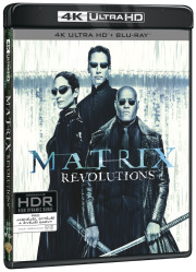 Matrix Revolutions - 4K Ultra HD + Blu-ray + bonus disk 3BD