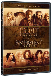 Středozemě Kolekce (Kinoverze) - 6 DVD