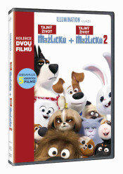 Tajný život mazlíčků 1+2 kolekce - 2DVD