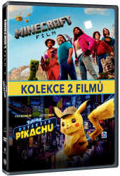 Minecraft film + Pokémon: Detektiv Pikachu kolekce 2 filmů - 2DVD