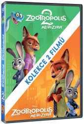 Zootropolis: Město zvířat 1+2 kolekce - 2DVD