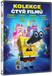 SpongeBob kolekce 4 filmů - 4DVD