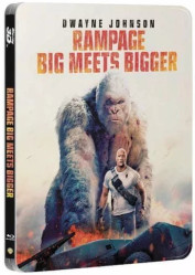 Rampage: Ničitelé - Blu-ray 3D + 2D Steelbook (2 BD)