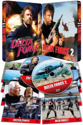 Delta Force + Delta Force 2 - Blu-ray Steelbook (bez CZ)