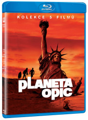 Planeta opic 1-5 kolekce - Blu-ray 5BD