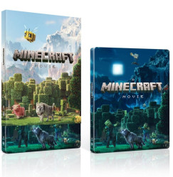 Minecraft film - Steelbook 4K Ultra HD + Blu-ray motiv Night Scene s rukávem
