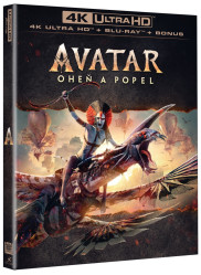 Avatar: Oheň a popel - 4K Ultra HD + Blu-ray + bonus disk Edice v rukávu