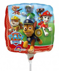 Mini foliový balónek - Tlapková patrola