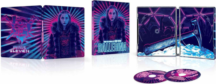detail Balerína - 4K Ultra HD Blu-ray + Blu-ray Steelbook (bez CZ) UK verze