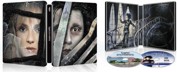 detail Střihoruký Edward - 4K UHD Blu-ray + BD Limitovaná sběratelská edice Steelbook