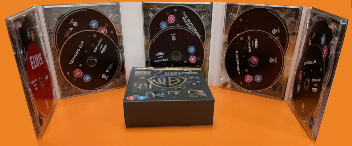 detail 100 let Warner Bros. - kolekce pěti moderních filmových trháků - 4K UHD Blu-ray