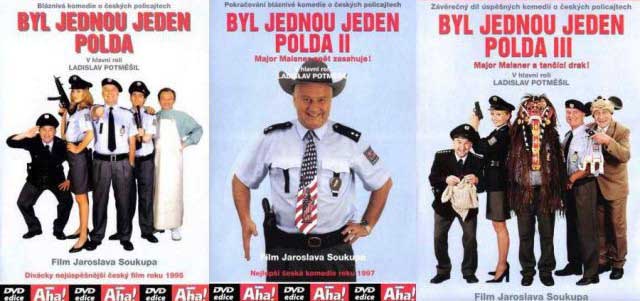 detail Byl jednou jeden polda 1-3 Kolekce - 3 DVD pošetky