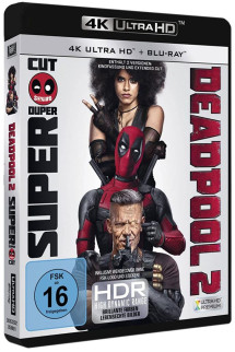 detail Deadpool 2 - 4K UHD Blu-ray 2BD původní a prodloužená verze OUTLET