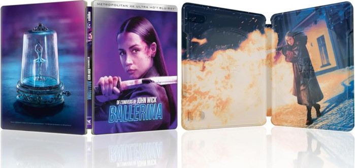 detail Balerína - 4K Ultra HD Blu-ray + Blu-ray Steelbook (bez CZ)