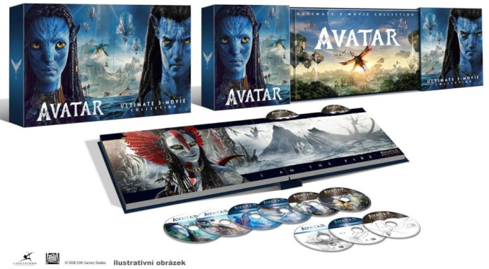 detail Avatar Trilogy Ultimate Collection - 4K Ultra HD + Blu-ray (bez CZ)