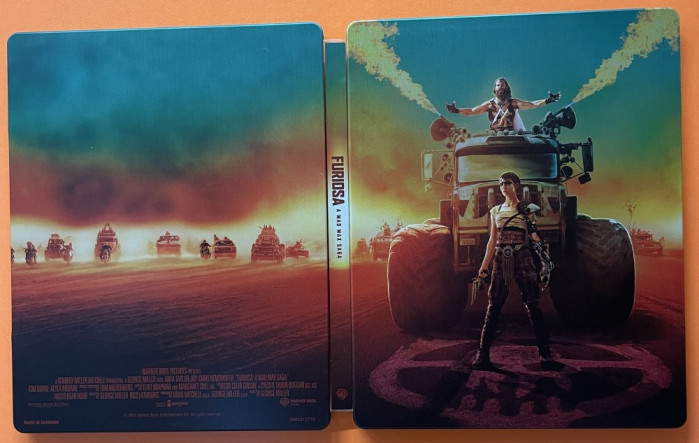 detail Furiosa: Sága Šíleného Maxe - Blu-ray + DVD Steelbook motiv Empire