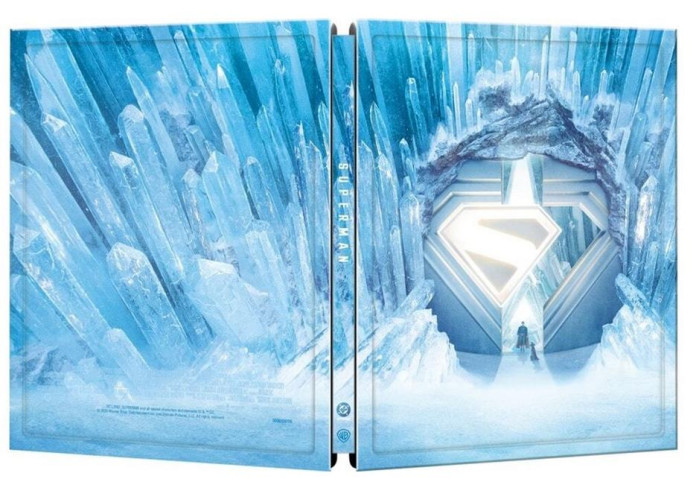 detail Superman (2025) - 4K UHD + Blu-ray Steelbook motiv WW s plastovým rukávem