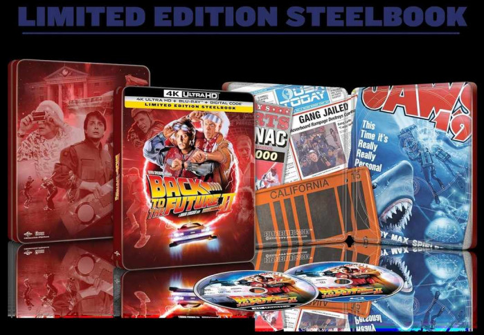 detail Návrat do budoucnosti 2 - 4K UHD Blu-ray Lim. Collectors Edit. Steelbook UK ver.