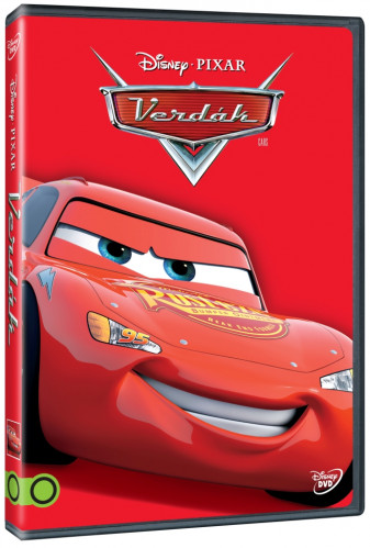 Auta - DVD (maďarský obal)