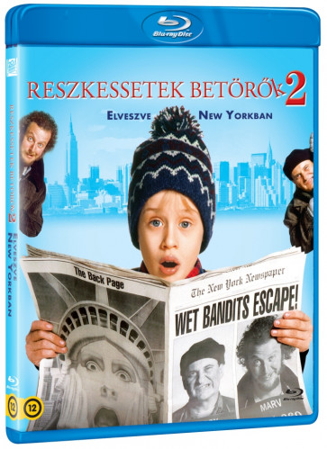 Sám doma 2: Ztracen v New Yorku - Blu-ray (maďarský obal)