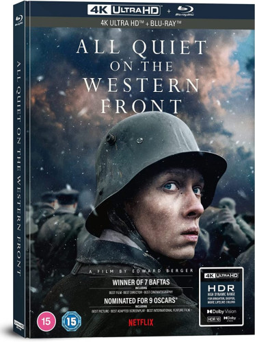 Na západní frontě klid (2022) - 4K UHD BD + BD Mediabook (anglický obal)