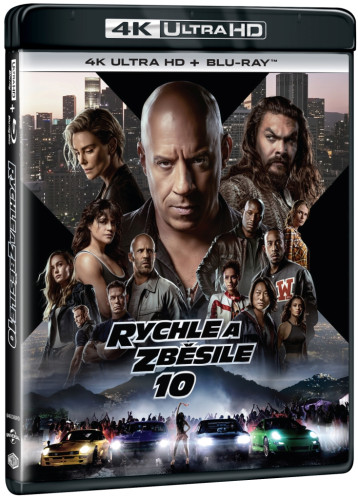 Rychle a zběsile 10 - 4K Ultra HD Blu-ray + Blu-ray 2BD