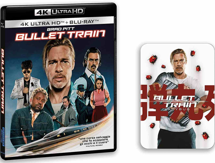 detail Bullet Train - 4K Ultra HD Blu-ray + Blu-ray 2BD
