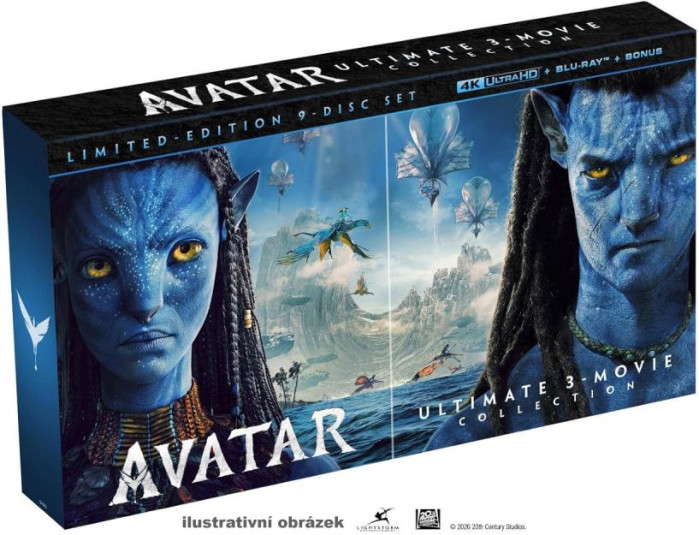 detail Avatar Trilogy Ultimate Collection - 4K Ultra HD + Blu-ray (bez CZ)