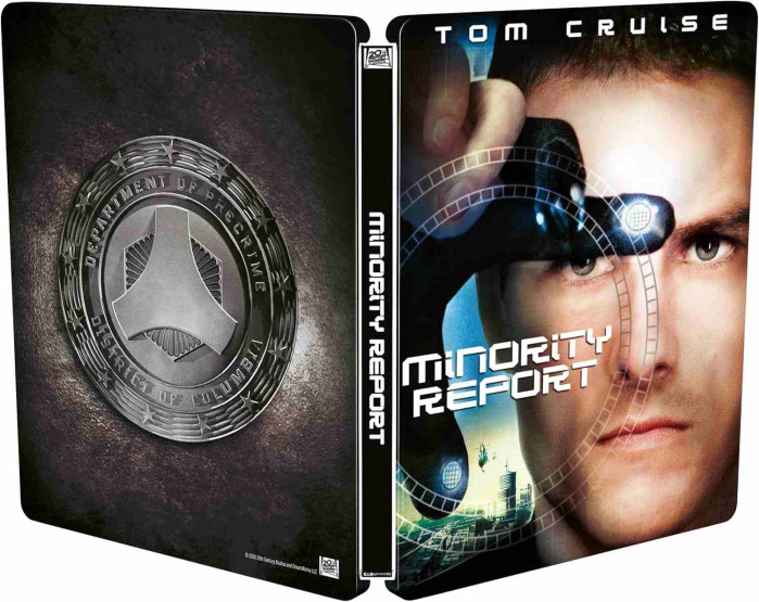 detail Minority Report - 4K Ultra HD Blu-ray + Blu-ray Steelbook