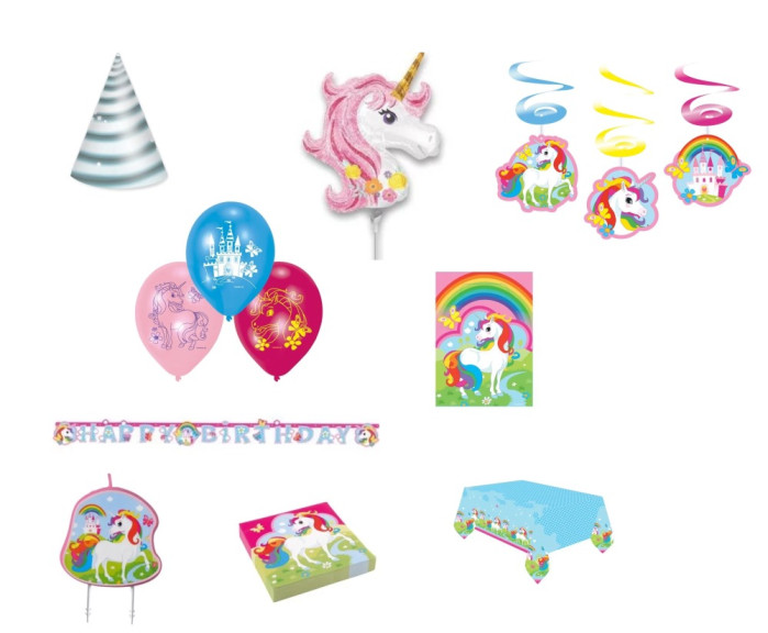 detail Párty sada Jednorožec (235ks)