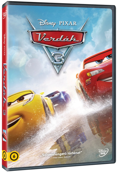 detail Auta 3 - DVD (maďarský obal)