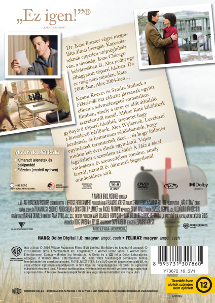 detail Dům u jezera - DVD (maďarský obal)