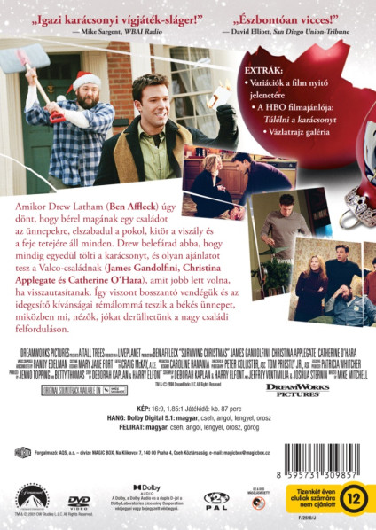 detail Přežít Vánoce - DVD (maďarský obal)