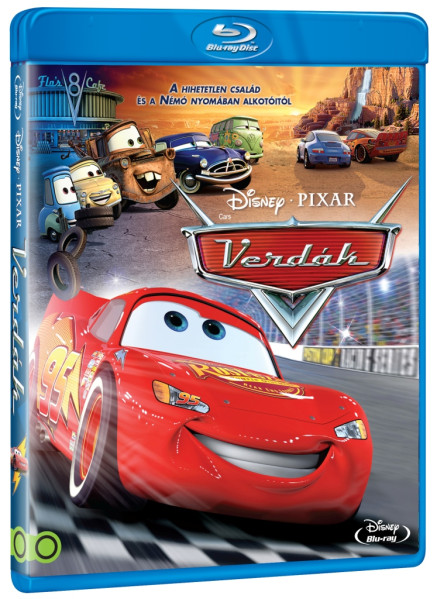 detail Auta - Blu-ray (maďarský obal)