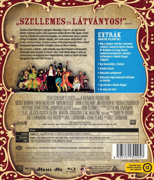 detail Moulin Rouge - Blu-ray (maďarský obal) bez CZ