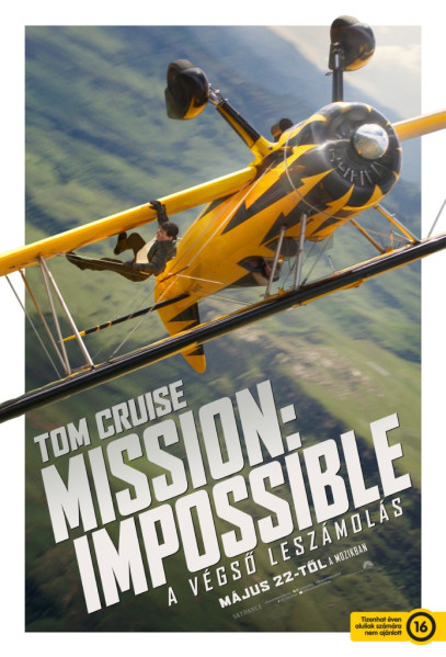 detail Mission: Impossible Poslední zúčtování - Blu-ray (maďarský obal)
