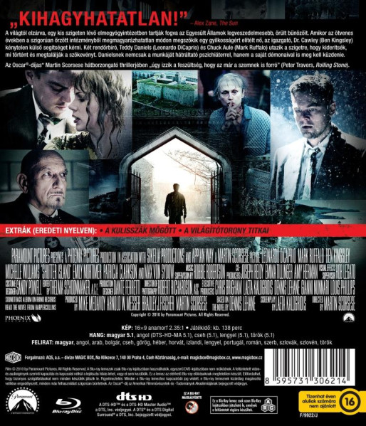 detail Prokletý ostrov - Blu-ray (maďarský obal)