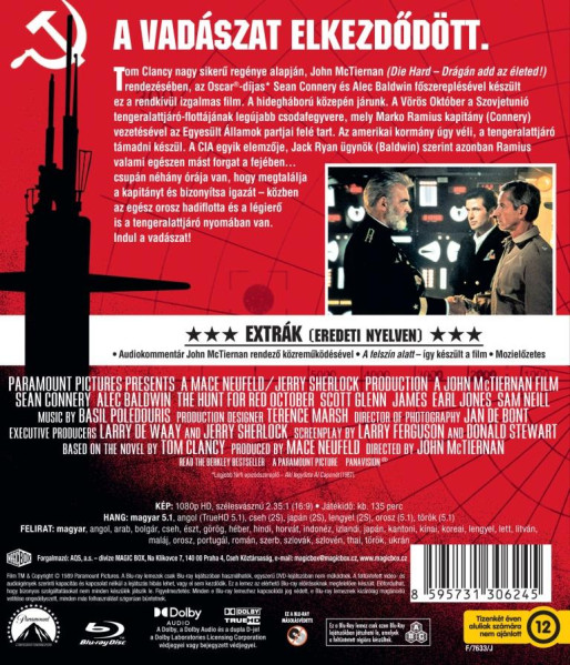 detail Hon na ponorku - Blu-ray (maďarský obal)