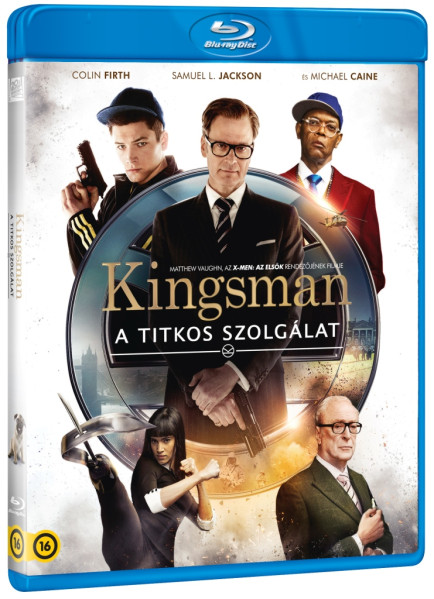 detail Kingsman: Tajná služba - Blu-ray (maďarský obal)