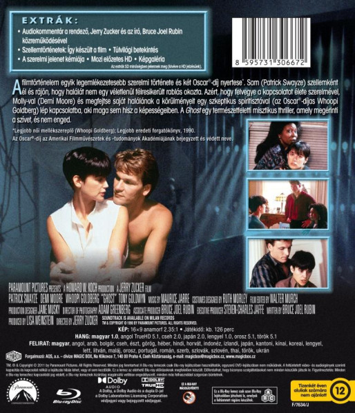 detail Duch - Blu-ray (maďarský obal)