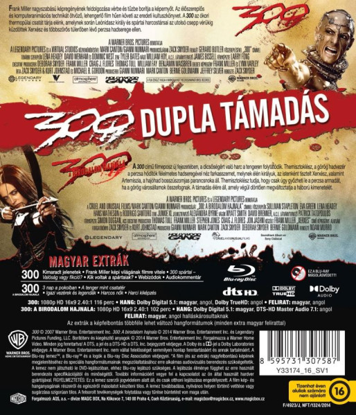 detail 300 kolekce - Blu-ray 2BD (maďarský obal)