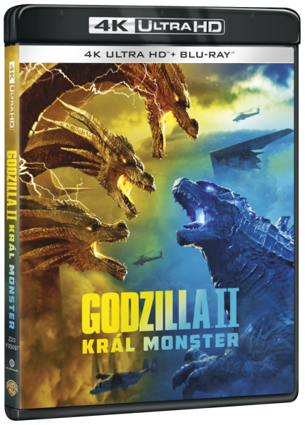 detail Godzilla II Král monster - 4K Ultra HD Blu-ray + Blu-ray 2BD