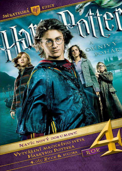 detail Harry Potter 4 a Ohnivý pohár - 3 DVD