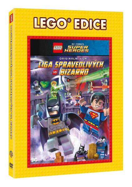 detail LEGO DC - Liga spravedlivých vs Bizarro - DVD