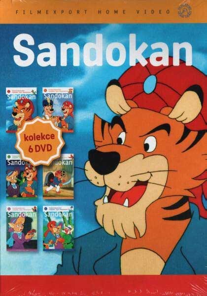 detail Sandokan - (6DVD) pošetky