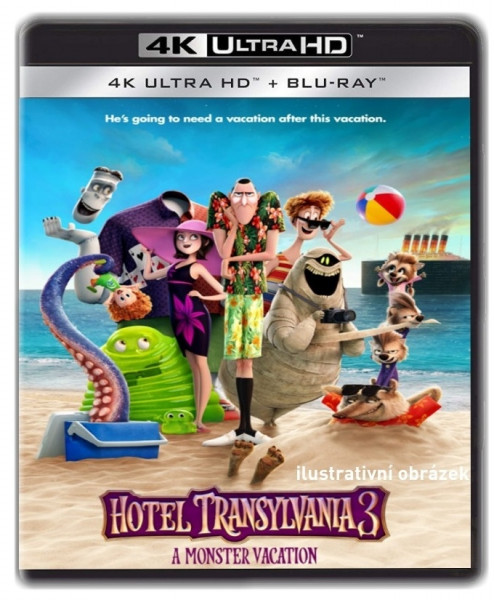 detail Hotel Transylvánie 3: Příšerózní dovolená - 4K Ultra HD Blu-ray + Blu-ray